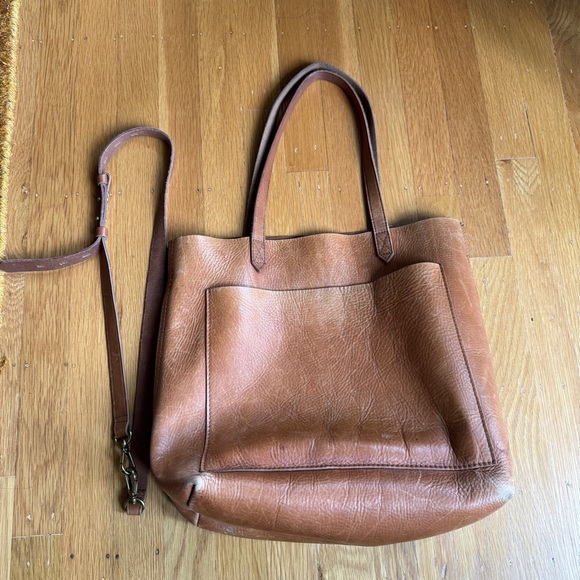Madewell Transport Tote Medium Tan - Picture 2 of 9